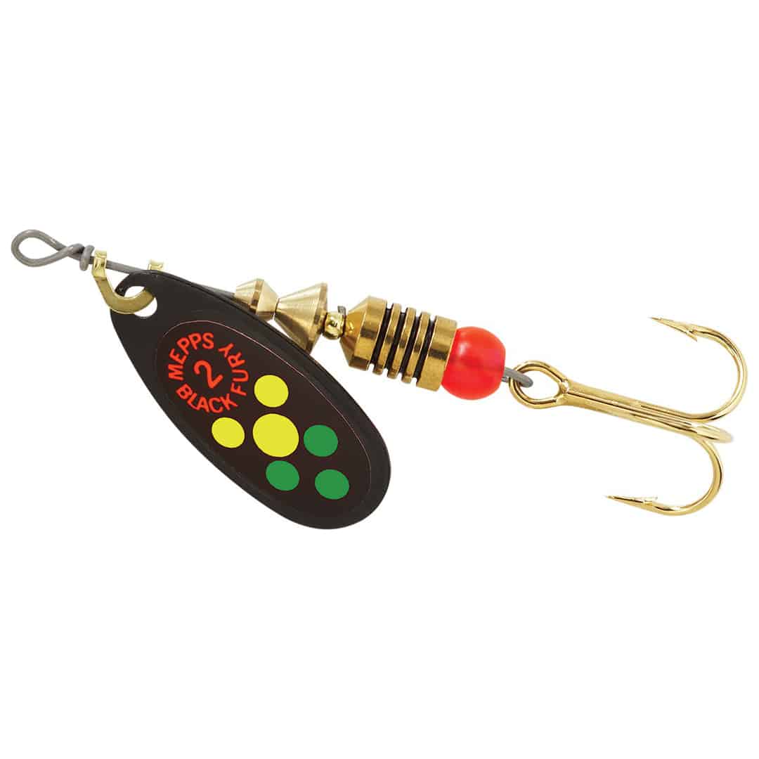 Mepps Black Fury Plain Treble