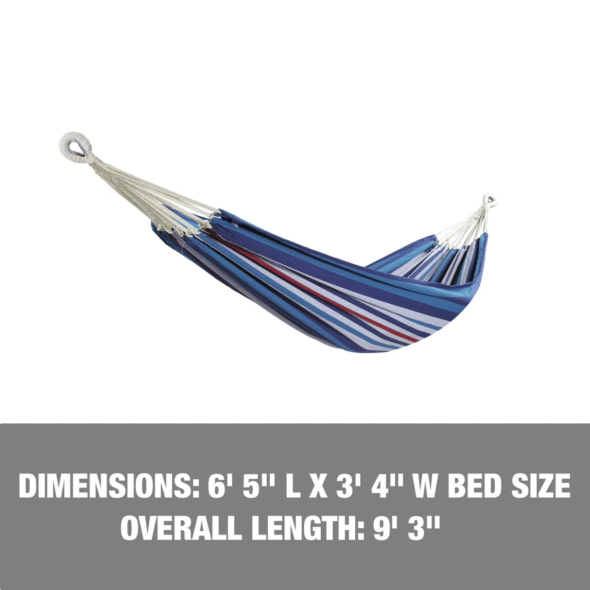Hammock in a Bag- America's Cup Stripe