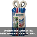 Hammock in a Bag- America's Cup Stripe