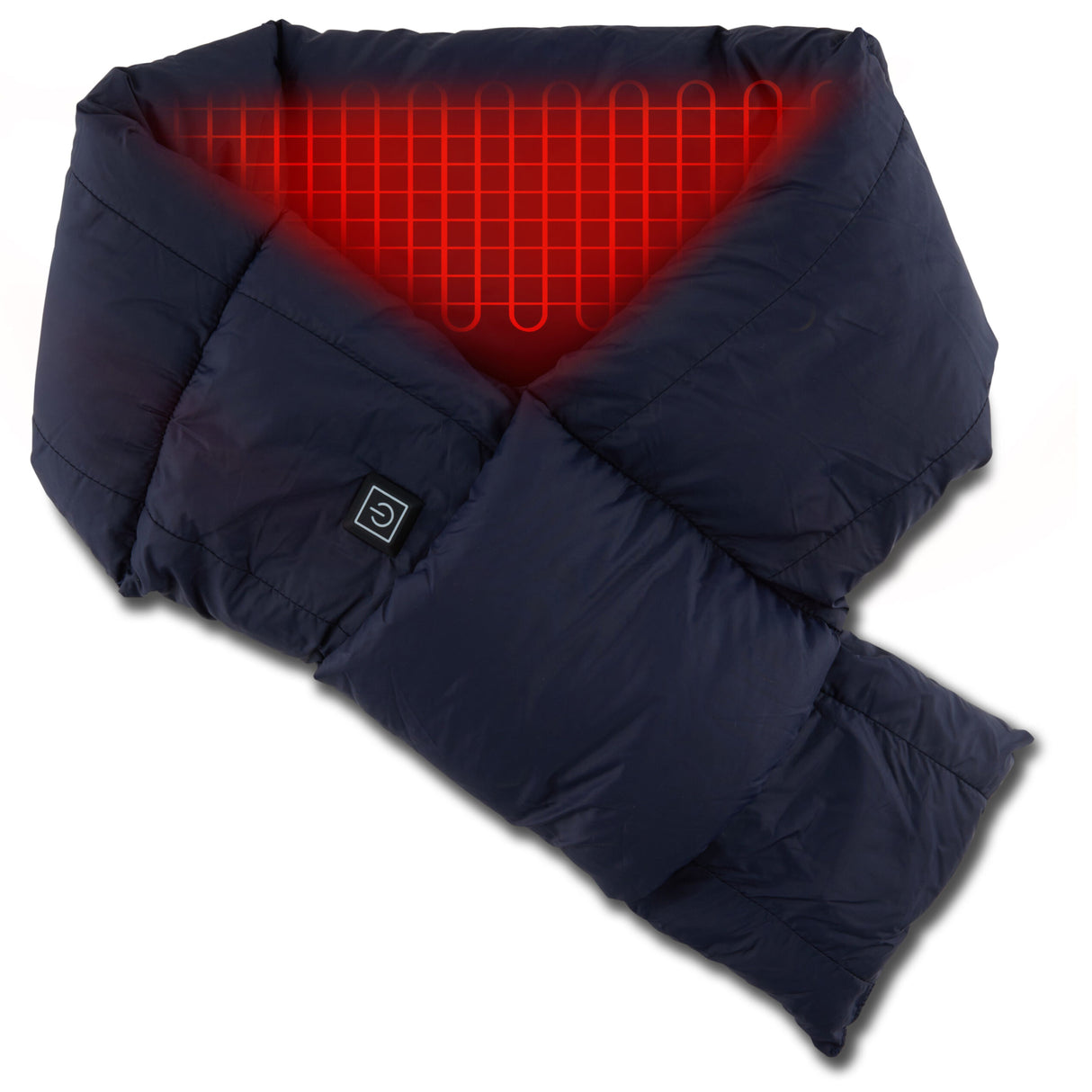 Helios Heated Scarf w/ 5000Mah Power Bank - Navy