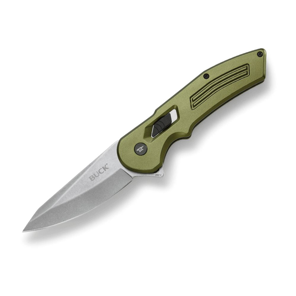 Hexam Spring-Assisted Folding Knife Green