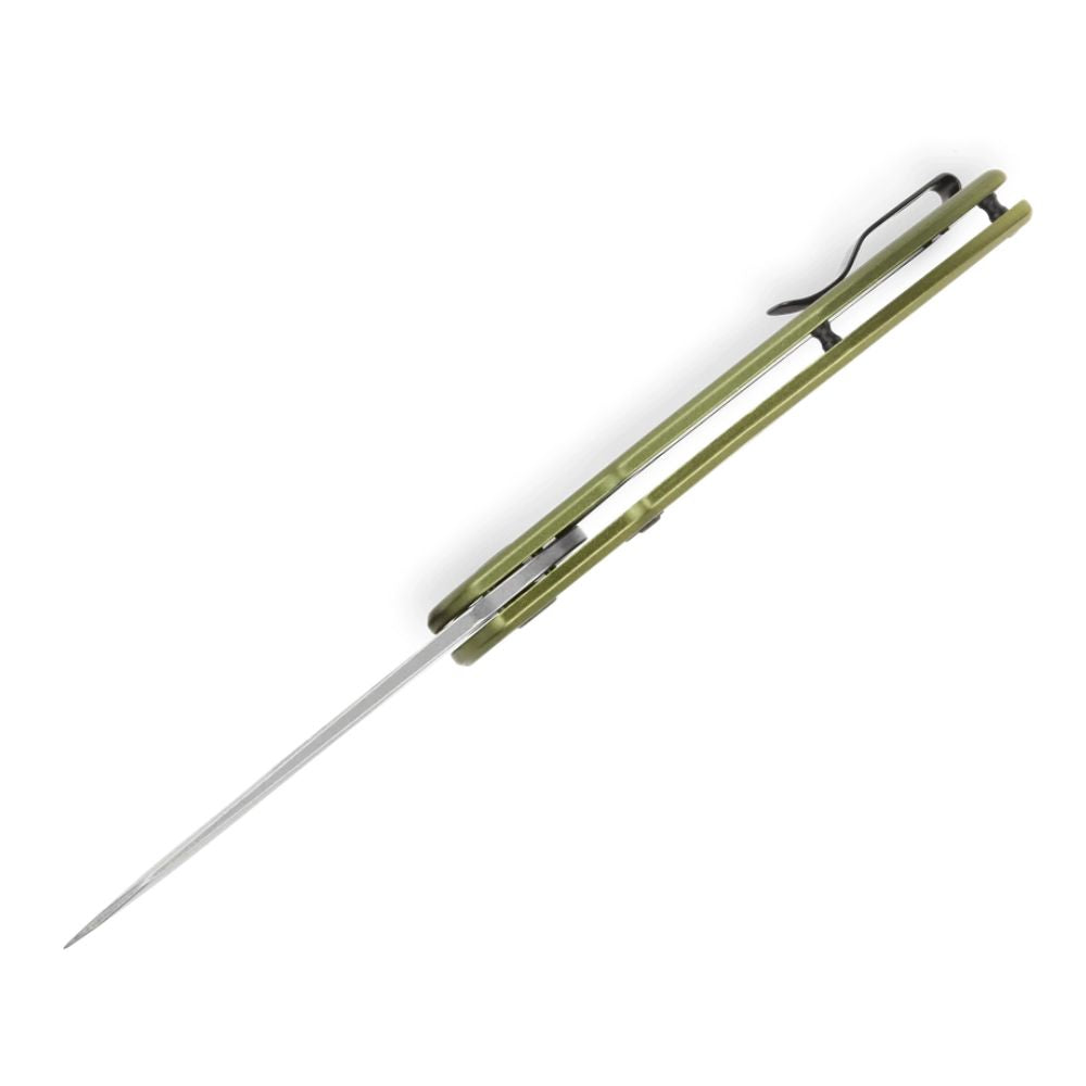 Hexam Spring-Assisted Folding Knife Green
