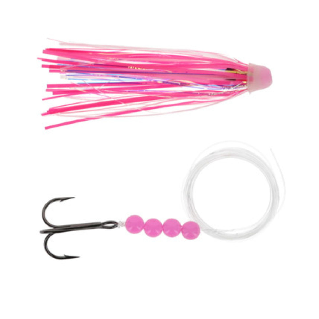 Ice Strong Too Strong Trolling Flies - UV Pinky