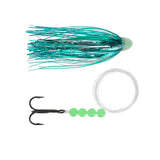 Ice Strong Too Strong Trolling Flies - UV Aqua Sparkle