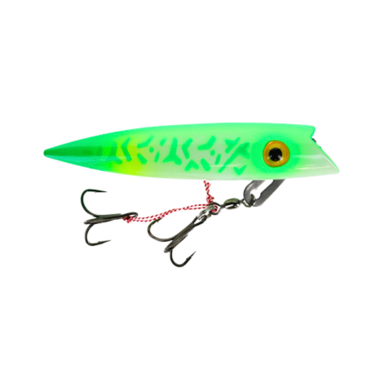 Ice Strong Trolling Plug - Chrome Lucky Charms Glow UV