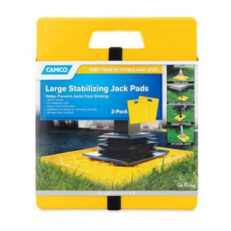 Camco Stabilizer Jack Pad - Large - 2PK