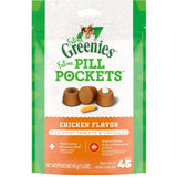 Greenies Feline Pill Pockets Chicken 45ct, 1.6oz