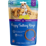 NPIC N-Bone Puppy Teething Ring Pumpkin Flavor 6pk 7.2oz