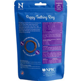 NPIC N-Bone Puppy Teething Ring Pumpkin Flavor 6pk 7.2oz