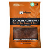 Indigenous Dental Health Bones Lg Carrot & Pumpkin Flavor 17oz