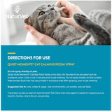 NaturVet Quiet Moments Herbal Calming Spray - Feline