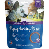 NPIC N-Bone Puppy Teething Ring Pumpkin Flavor 3pk 3.6oz