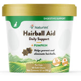 NaturVet Hairball Aid Plus Pumpkin CAT Soft Chew (Cup)
