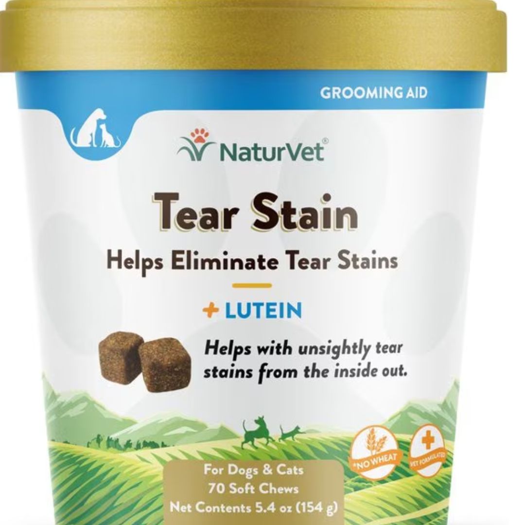 NaturVet Tear Stain Plus Lutein Soft Chew - Cup