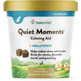 NaturVet Quiet Moments Plus Melatonin Soft Chew - Cup