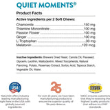 NaturVet Quiet Moments Plus Melatonin Soft Chew - Cup