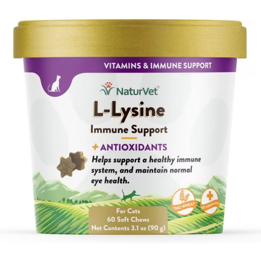 NaturVet L-Lysine CAT Soft Chew - Cup