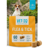 VetIQ Flea & Tick Chew Dog 60ct