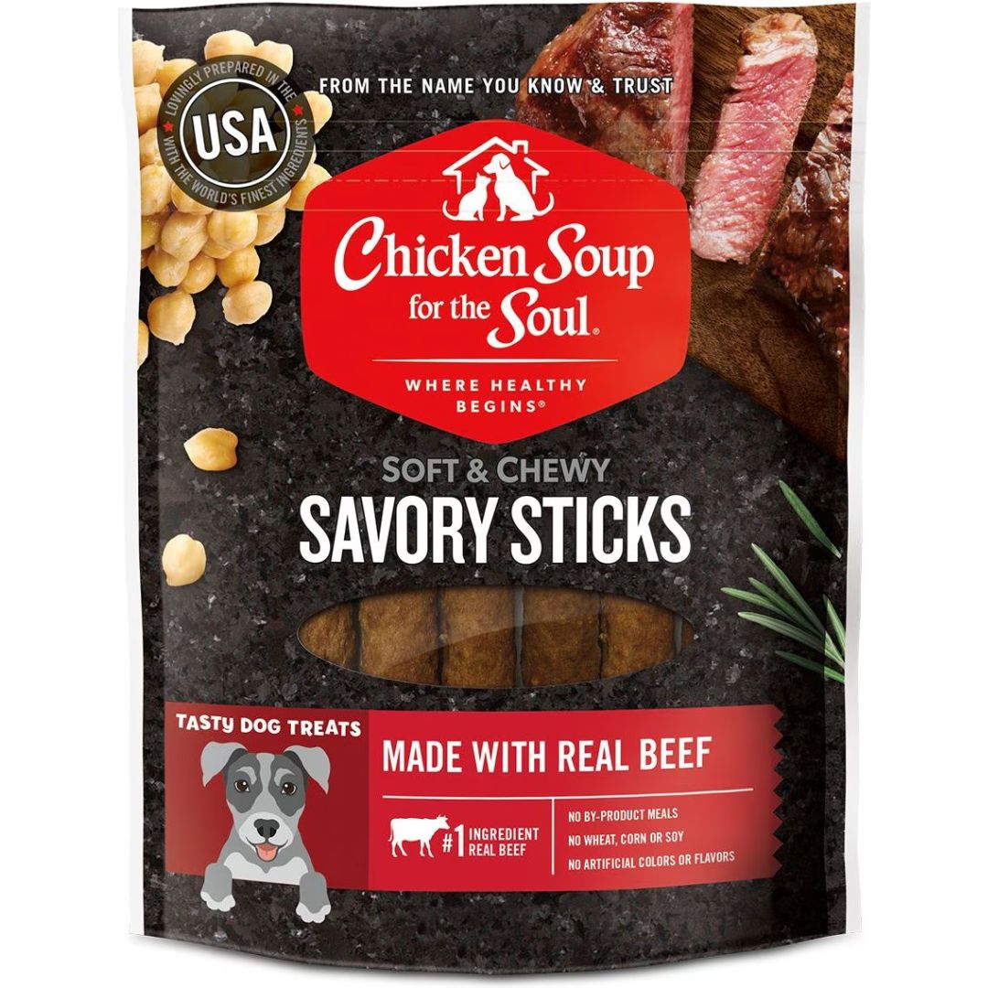 Chicken Soup Savory Sticks Beef Dog Treats