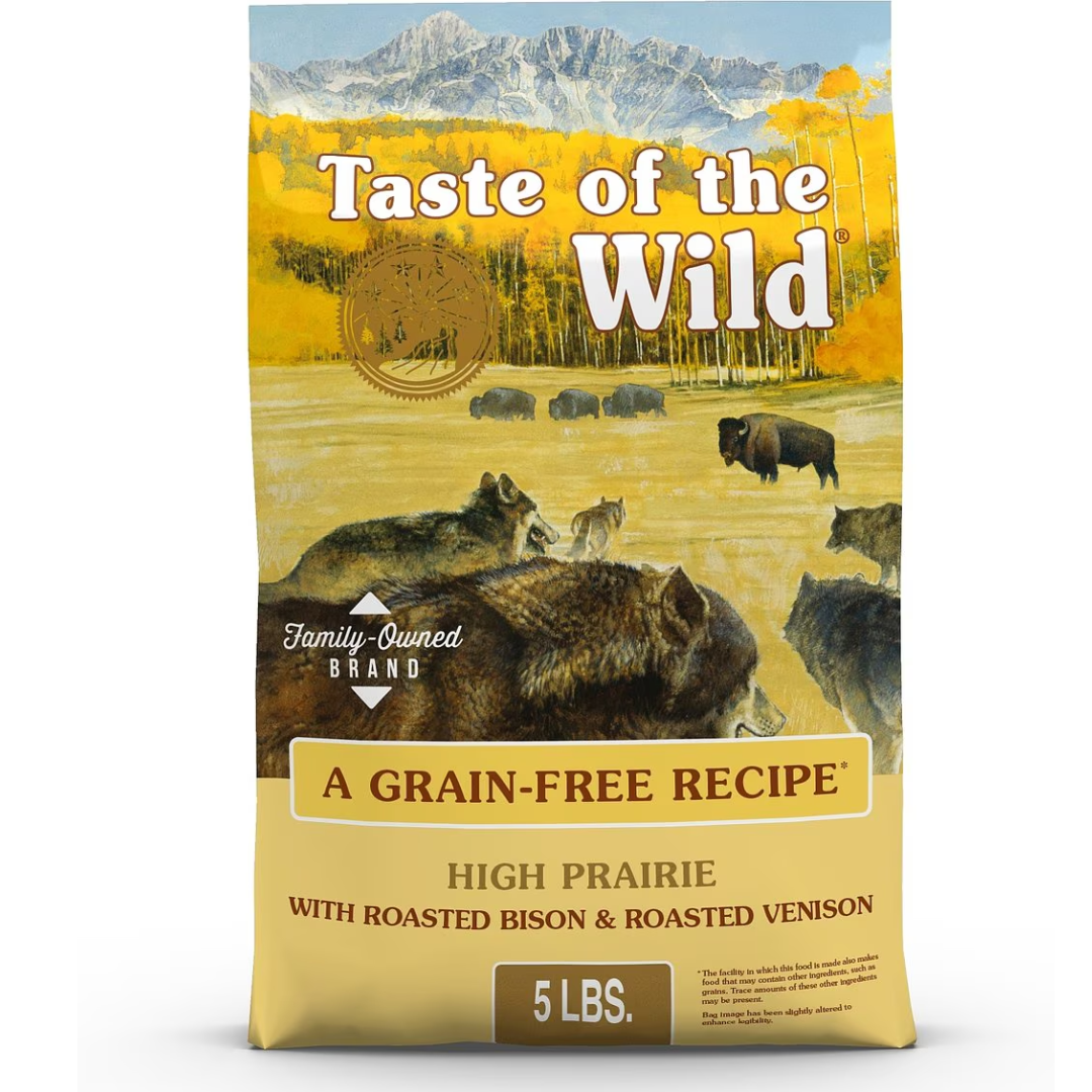Taste of the Wild High Prairie Canine Venison & Bison 5#