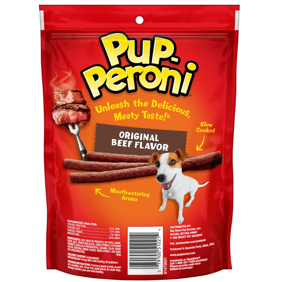Pupperoni Beef Soft Chews 5.6oz