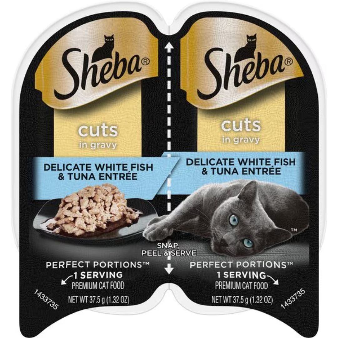 Sheba Perfect Portions Cat Whitefish & Tuna Cuts Wet 2.6oz