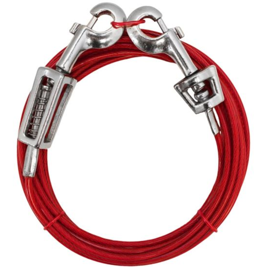 GG Large Dog Tie Out w Spring 20ft