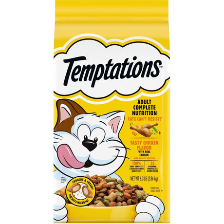 Temptations Tasty Chicken Dry Cat 13.5#