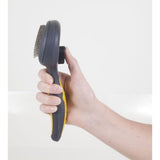 Petmate JW Gripsoft Small Self-Cleaning Slicker Brush