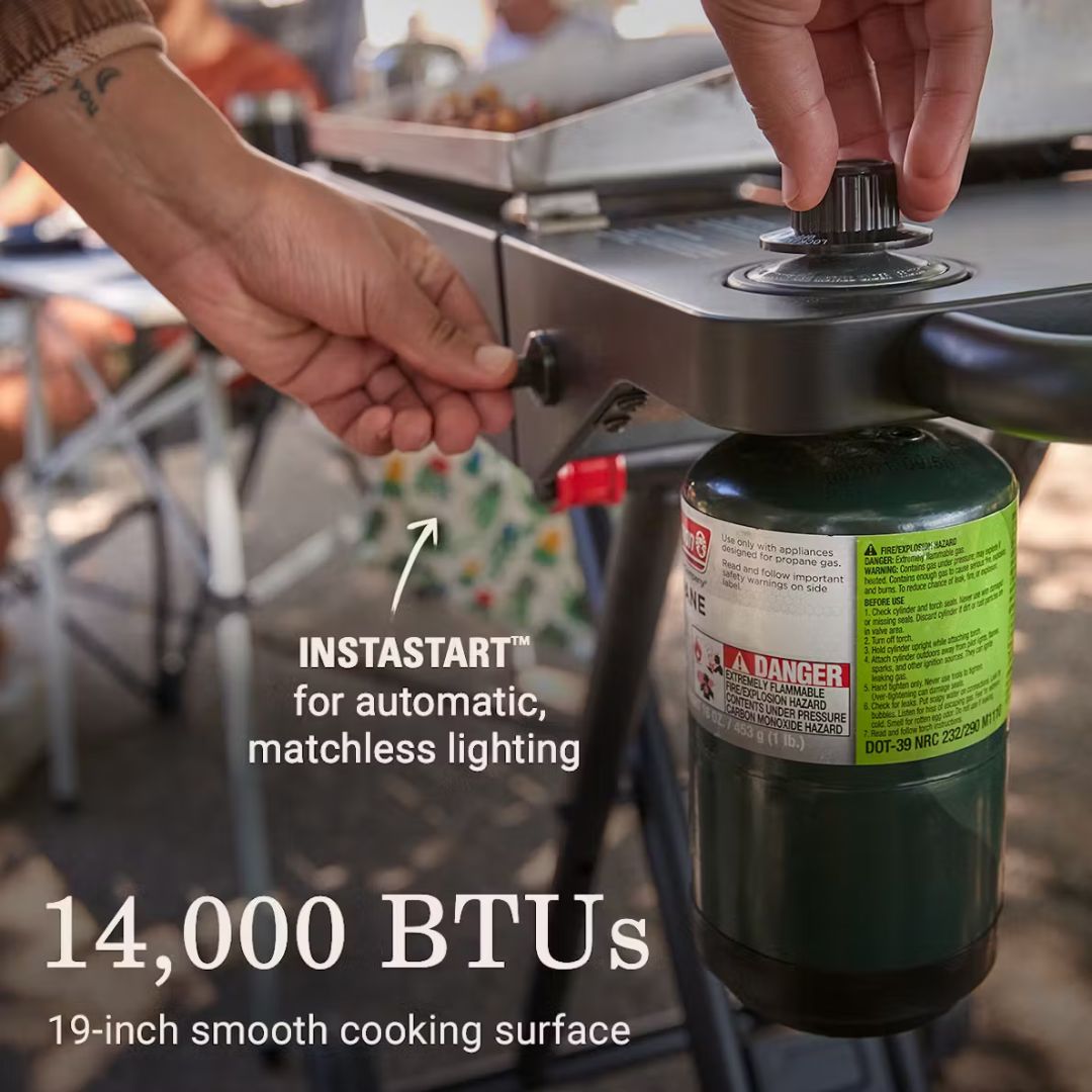 Coleman Roadtrip Griddle 19" Black