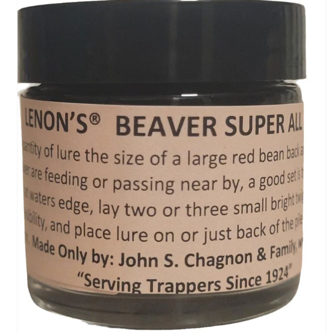 Lenon Beaver Lures 1oz Super All Call
