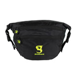 Gecko Waterproof Lightweight Dry Bag Waist Pouch Black/Neon Green