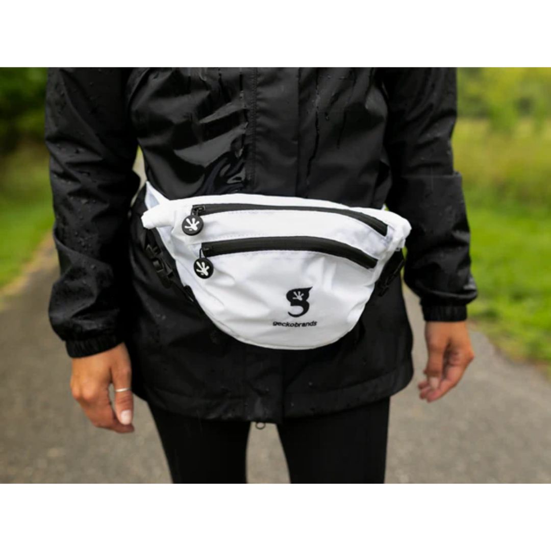 Gecko Waterproof Lightweight Dry Bag Waist Pouch Black/Neon Green