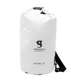 Gecko White Tarpaulin Dry Bag 30L or 7.9 Gal