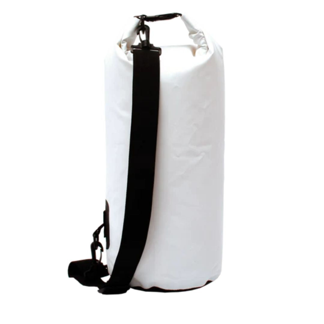 Gecko Tarpaulin Dry Bag 10L or 2.6 Gal - White