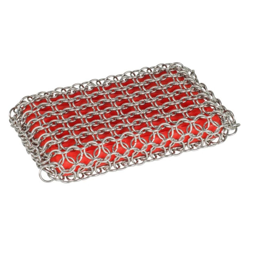 Lodge Red Chainmail Scrubbing Pad