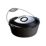 Lodge 7 Quart Cast Iron Dutch Oven With Bail Handle