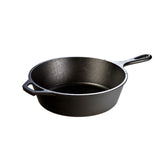 Lodge 10.25 Inch / 3.2 Quart Cast Iron Deep Skillet