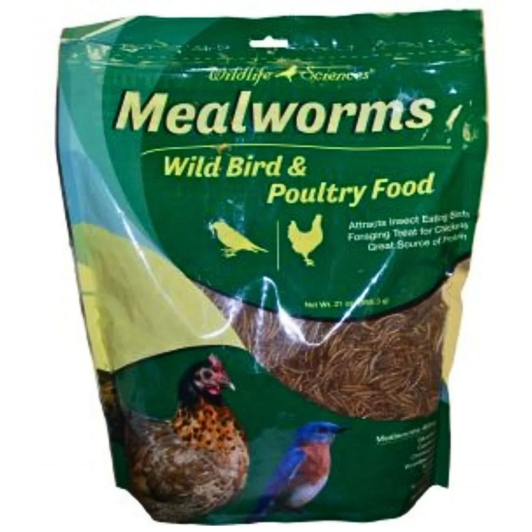 Wildlife Sciences 7oz Mealworm Standup Pouch