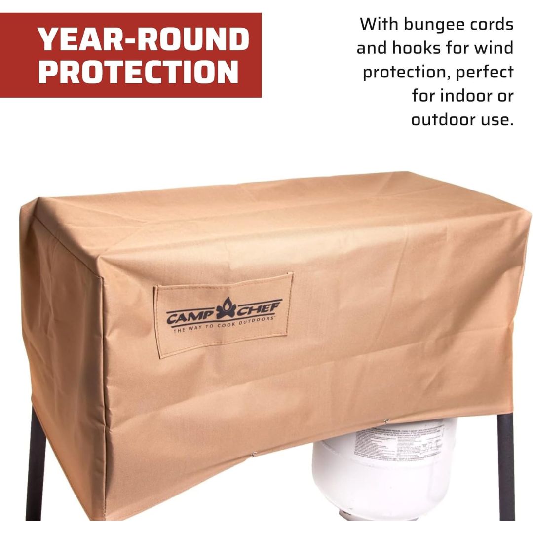 Camp Chef Two-Burner Propane Stove Patio Cover