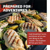 Camp Chef Explorer 3X Three-Burner Cooking System CSA