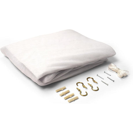 Rectangular Mosquito Net - White