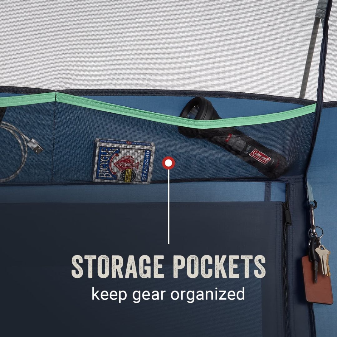 Coleman Sunlodge Tent 10P Cabin - Blue Night