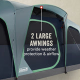 Coleman Sunlodge Tent 10P Cabin - Blue Night