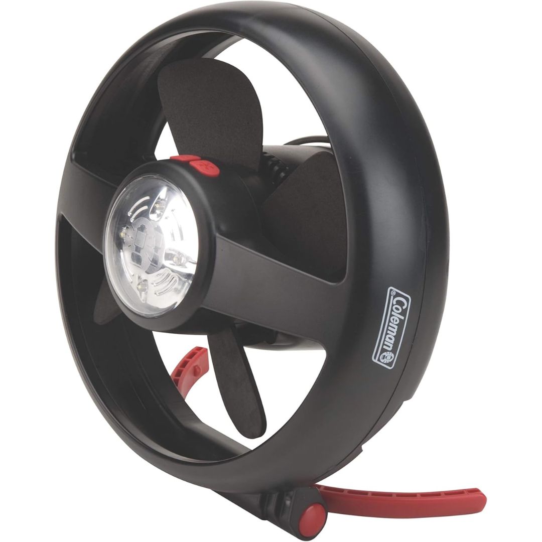 Coleman Battery Operated Fan W/Light