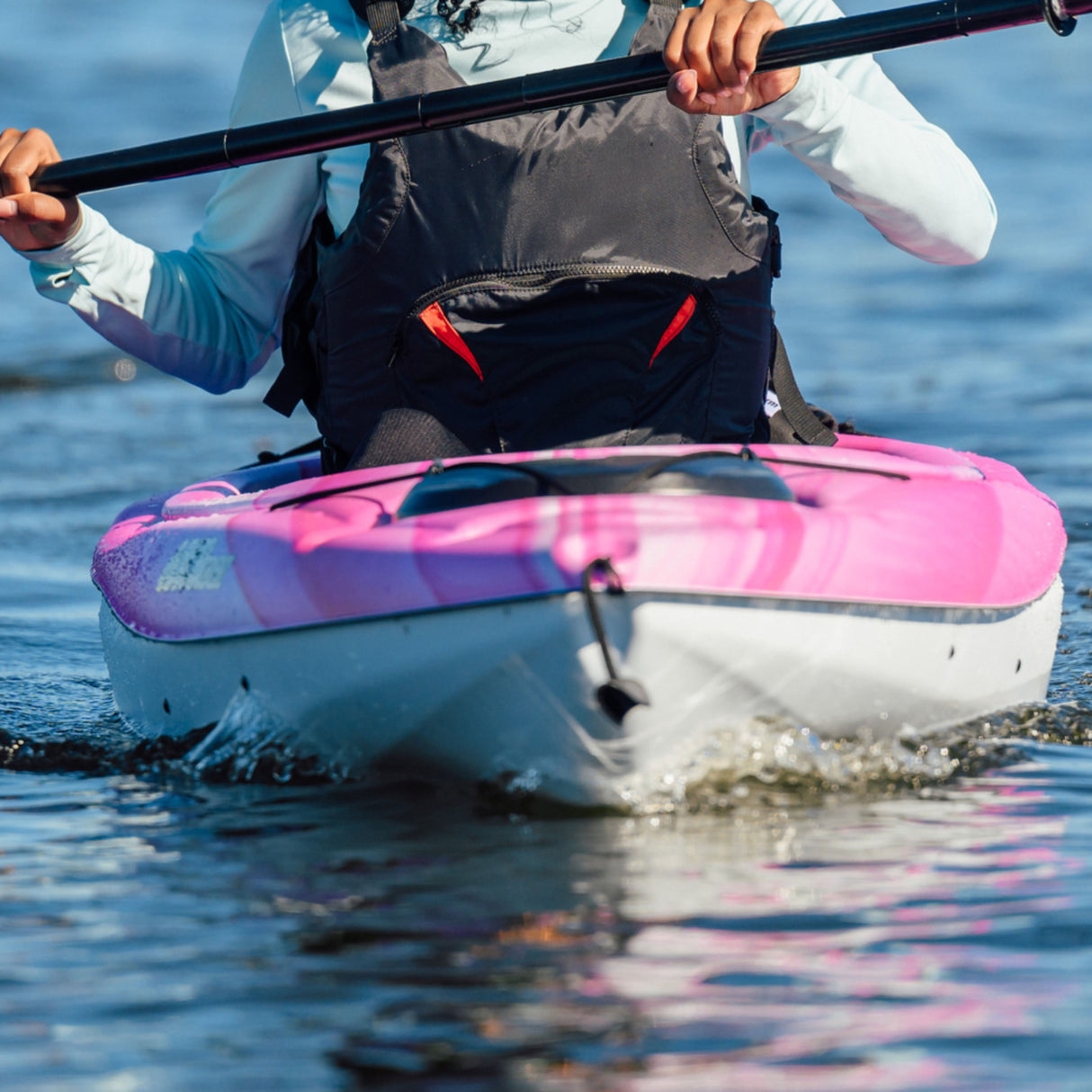 Kayak # 44 Pelican Argo 100X Fade Magenta White/White/White