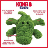 KONG Cozie Ali Alligator-XL