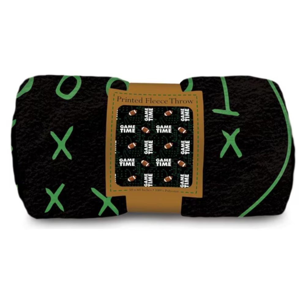 Kane 50"x60" Football Game Time Fleece Throw