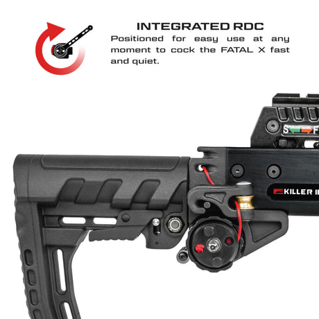 Killer Instinct Fatal-x Crossbow Kit With Integrated Crank