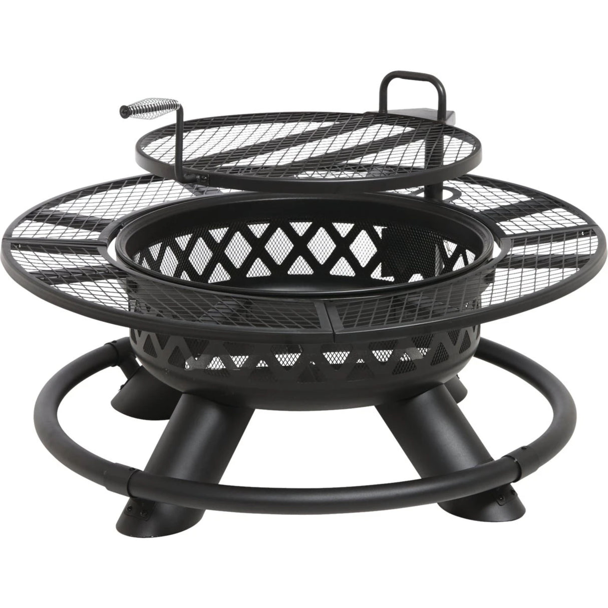 Big Horn King Ranch 47" Fire Pit w/Cooking Grate